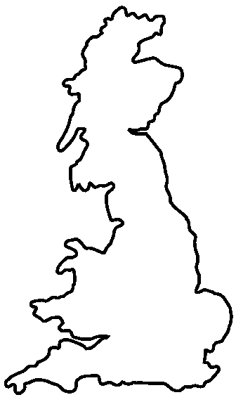 Map of Great Britain